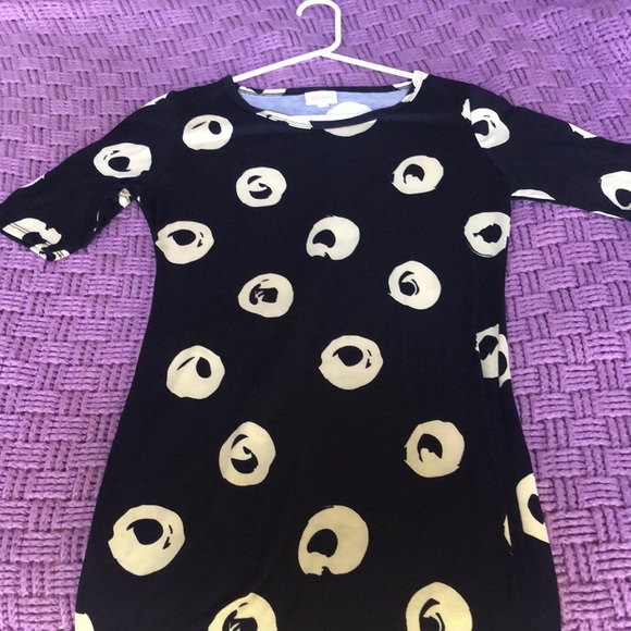 LuLaRoe Dresses & Skirts - Lularoe Black and Tan form fitting midi